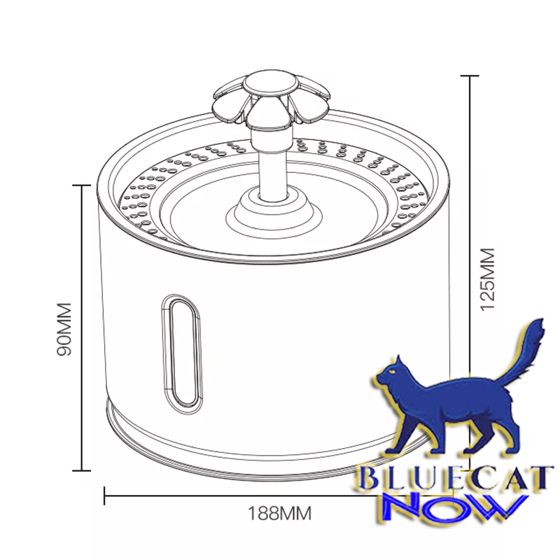 Bebedouro Pet Fonte de Água para Gatos e Cães