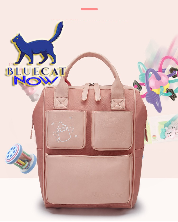 Bolsa e/ou Mochila Fashion impermeável para Mamãe elegante. Ideal para passeios curtos. Porta fraldas,  mamadeiras e pote com colheres