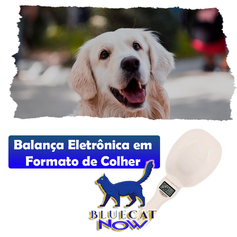 Balança Colher com Display Digital. Pode ser usado para alimentos ou ração animal.